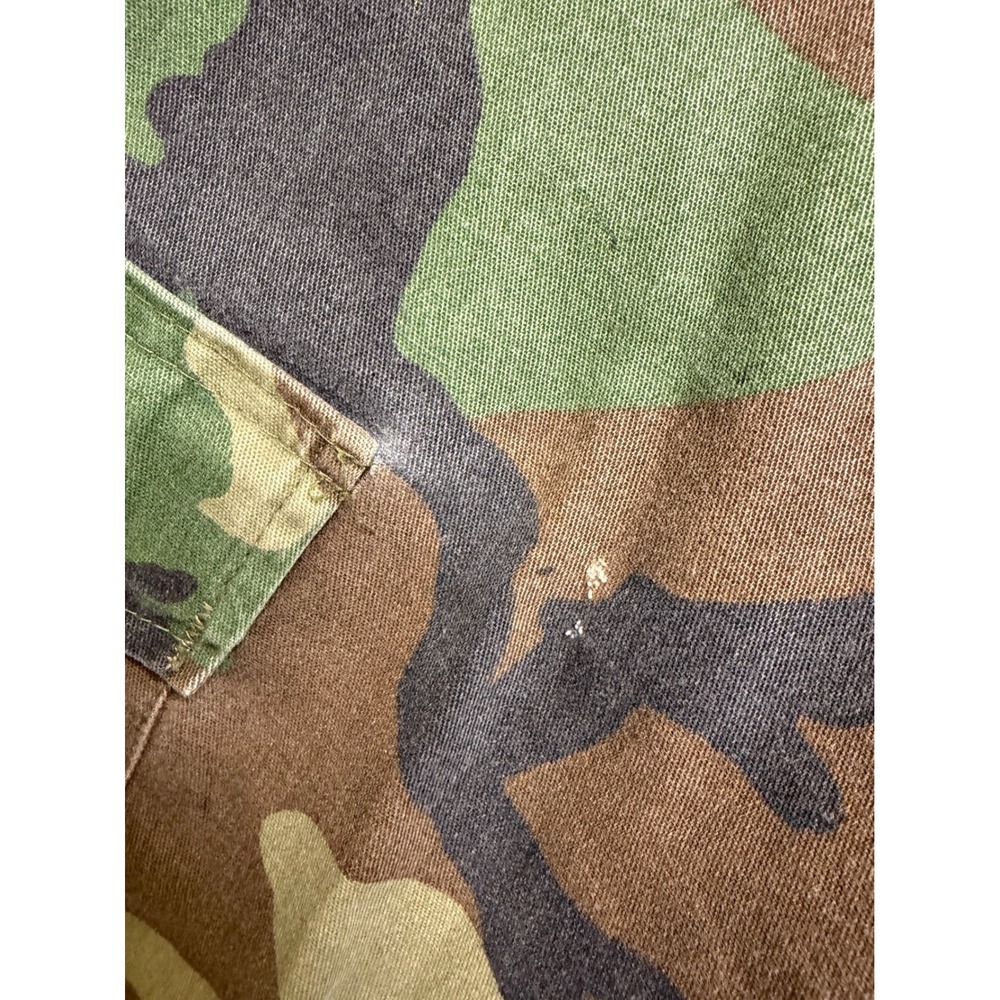Vintage Cargo Pants Mens Large Camo Woodland Military Tactical BDU Distressed - Picture 5 of 13